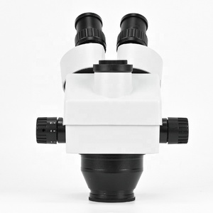 Microscopio <span class=keywords><strong>Trinocular</strong></span> con Zoom estéreo, cabeza Focal con adaptador de montaje en C, SZM-0745TH 7x-45x - Product Image 6