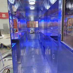 Remorque alimentaire mobile de 13 pieds en acier inoxydable et aluminium de haute qualité, sur mesure, pour la vente de bonbons - Product Image 5