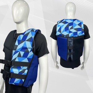 Giubbotto di Salvataggio Personalizzato in Neoprene con Logo, per Wakeboard, Schiuma EPE, Nautica, Soccorso Marino, Rafting, Kayak, Nuoto, Giubbotto Antiurto per Adulti Uomini - Product Image 3