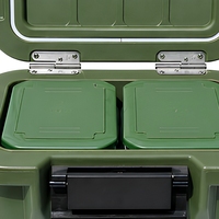 EcoWave - Conteneur isotherme robuste de 36 L en PE de qualité alimentaire pour aliments chauds, avec 12 compartiments pour la restauration sur site