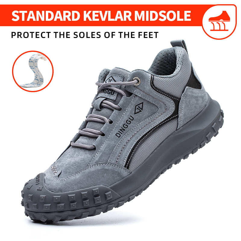 Comfortable Safety Shoes with Microfiber Upper