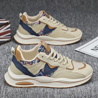 Vente en gros de baskets décontractées, chaussures de sport, chaussures de course, chaussures de marche pour hommes avec logo personnalisé