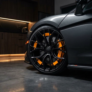 ล้อฟอร์จเกรดอากาศยาน T6061 แบบหลายก้านเคลือบสีฝุ่น สำหรับ BMW Audi <span class=keywords><strong>Mercedes</strong></span> Porsche - Product Image 2