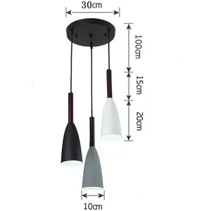 Lampade a Sospensione LED E27 Moderne per Tavolo da Pranzo, Isola Cucina, Lampada Sospesa Minimalista Nordica, Decorazione per Soggiorno - Product Image 2