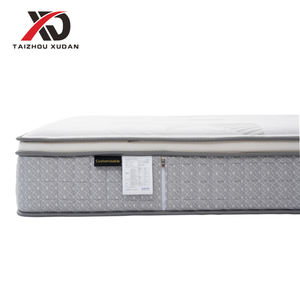 XUDAN Spring Mattress King/Queen Size Pillow Top Knitted Fabric Cover Polyester Foam Medium Firm 25cm Thickness 5-Year Warranty - Product Image 3