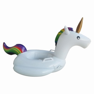 Jouets flottants pour piscine, animaux aquatiques gonflables, licornes gonflables, équipements de divertissement aquatique - Product Image 6