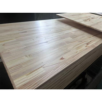 Panneau de bois de pin Radiata écologique 4x8 12mm 18mm à jointures collées pour meubles