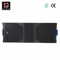 A12W Çift 12 İnç Aktif Line Array Hoparlörler Ses Sistemi Güçlendirilmiş Line Array Ses Ekipmanları