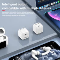 Chargeur mural pliable WISESIR Pd 20w Max, charge rapide, 50/60Hz, type-C, prise murale américaine, vente en gros pour Apple iPhone