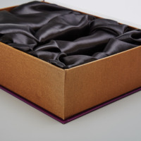 Boîte d'emballage artisanale de haute qualité, recyclable et réutilisable, avec fermeture magnétique, pour présentation de bougies écologiques, gaufrage, garantie commerciale