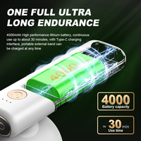 Sikat Pembersih Elektrik Portabel Tanpa Kabel USB Ekstraktor Kecil Nirkabel Mini dengan Daya Hisap 5300-5800Pa dan Tempat Sampah 150ml