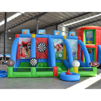 Offre Spéciale : Jeu de Tir au Panier Gonflable Géant en PVC pour Fêtes et Événements Extérieurs – Jeu de Basket Compétitif pour le Carnaval