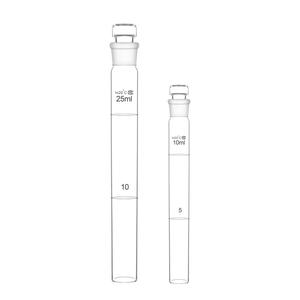 Moderno Vidro A-Grade Nessler Colorimetric Tubos com Escala Rolha 10/25/50/100ml Instrumentos de Ensino Experimental GÁS Marca - Product Image 4