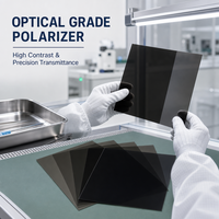 Film polarisant LCD STN noir, feuille polarisante pour applications d'affichage à cristaux liquides