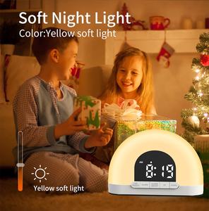 Reloj Despertador Digital con Simulación de Amanecer, Multicolor, con Pantalla y Brillo Ajustable, el Más Vendido - Product Image 6