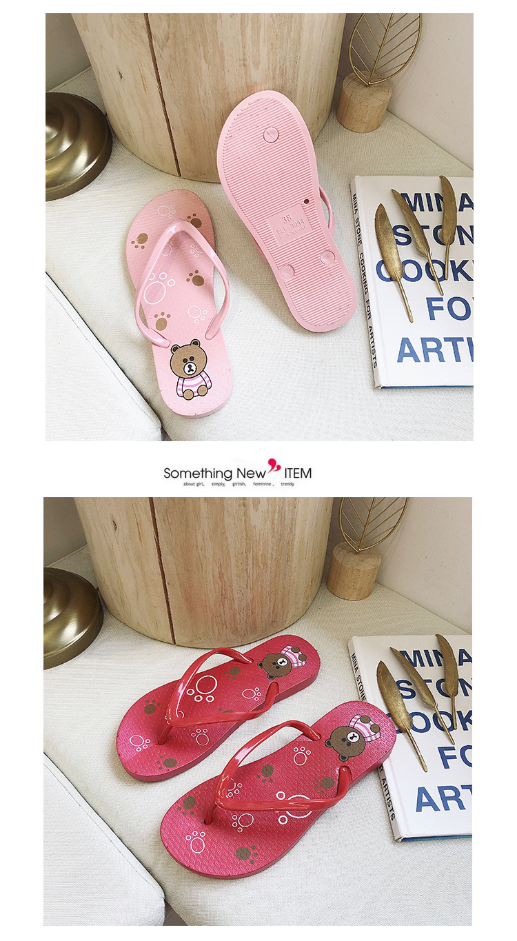 2023 Ladies Flip Flops Slippers Summer Beach Shoes Couple EVA Slippers Flipflops
