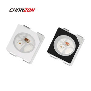 100pcs SMD ws2812b WS2812 4pins 5050 / 2020 RGB <span class=keywords><strong>LED</strong></span> Emitting Diode Đèn Chip ánh sáng hạt Micro <span class=keywords><strong>DIY</strong></span> PCB mạch 5V Tricolor SMT - Product Image 1