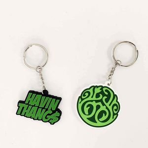 ODM No Minimum Custom Made Keychain Soft 3D Rubber PVC Key Chain Cartoon logo PVC Keyring - Product Image 4