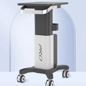Portable 360 Rotation <b>Moving</b> <b>Trolley</b> Stand Heavy Duty Silent Wheels Beauty Salon Equipment Cart Storage Holder Plastic Stand - Product Image 4