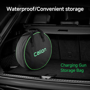 กระเป๋าเดินทางกันน้ำแบบพกพา ดีไซน์ใหม่ ผ้าคุณภาพดี สำหรับใส่สายชาร์จรถยนต์ไฟฟ้า สายชาร์จปืนยิงไฟฟ้า และอุปกรณ์เก็บสายชาร์จรถยนต์ไฟฟ้า - Product Image 6