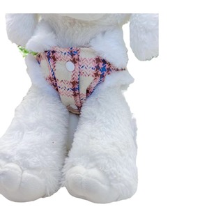 Gilets pour chiens doublés de polaire, motif à carreaux, vêtements d'hiver en Polyester pour petits chiens, Teddy Bichon Frise Pomeranian, vêtements pour animaux de compagnie - Product Image 4