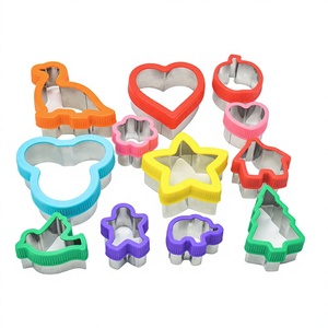 Molde para galletas <span class=keywords><strong>con</strong></span> diseño <span class=keywords><strong>de</strong></span> puntos, molde para pasteles, molde para cortar verduras, molde para cortar frutas, molde para sándwiches ZYX-089-1, bolsa <span class=keywords><strong>de</strong></span> PP - Product Image 1