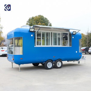 CAMPTRL Kiosque alimentaire de haute qualité pour café, snacks, pizza, <span class=keywords><strong>tacos</strong></span>, barbecue, glaces, chariot de concession, remorque alimentaire mobile, camion de restauration mobile - Product Image 5