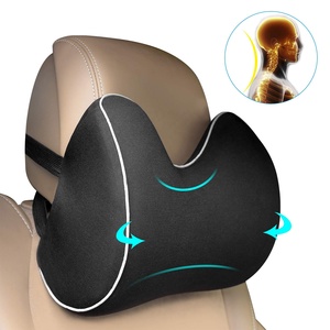 Reposacabezas de Viaje Ajustable, Soporte para el Cuello de Espuma Suave, <span class=keywords><strong>Almohada</strong></span> Gruesa y Cómoda, Accesorios Populares para Automóviles, <span class=keywords><strong>Almohada</strong></span> <span class=keywords><strong>Cervical</strong></span> Ergonómica - Product Image 6