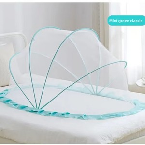 Zanzariera <span class=keywords><strong>per</strong></span> Neonati e <span class=keywords><strong>Bambini</strong></span>, Copertura Completa <span class=keywords><strong>per</strong></span> <span class=keywords><strong>Letto</strong></span>, Design Pieghevole a Yurt, Materiale PET, Personalizzabile - Product Image 4