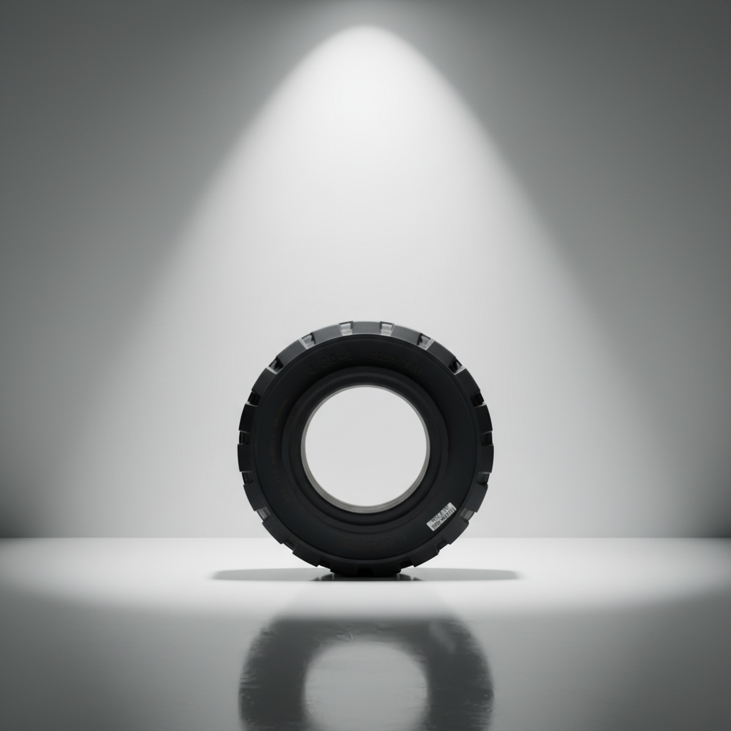 China Premium Solid Forklift Tire 4.00-8 Low Failure Rate Cost Effective for Heavy Duty Work