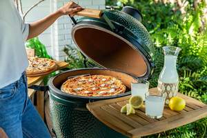 Ensemble de 4 pierres <span class=keywords><strong>à</strong></span> <span class=keywords><strong>pizza</strong></span> durables avec <span class=keywords><strong>pierre</strong></span> <span class=keywords><strong>à</strong></span> cuire en cordiérite résistante <span class=keywords><strong>à</strong></span> la chaleur de 15 pouces, pelle en bambou de 22 pouces, poignée en bois, coupe-<span class=keywords><strong>pizza</strong></span> - Product Image 4