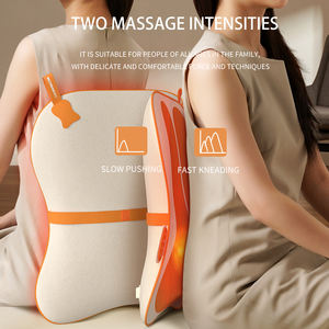 Tragbares Kneten Infrarot beheizte <span class=keywords><strong>Massage</strong></span> Bürostuhl Kissen Mesh Stoff Memory Foam Lendenwirbel Rücken Stütz kissen für Rückens ch merzen - Product Image 5