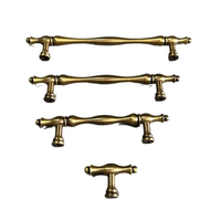 Nouvelle conception de poignées et boutons en laiton massif antique, quincaillerie décorative en laiton pour la maison, poignées et boutons pour tiroirs de meubles