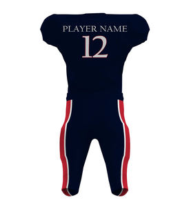 Maillot de football américain personnalisé grande taille vêtements de sport respirants avec dernière conception et impression par sublimation maillot de collège - Product Image 3