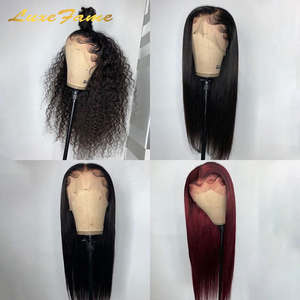 Bán Hot Ban Nhạc Đàn Hồi Tóc Brazil Glueless Full Lace Wig, Tốt Nhất Tự Nhiên Cô Gái Tóc Giả, Full Thụy Sĩ Trinh Nữ Con Người Ren Tóc Giả - Product Image 5