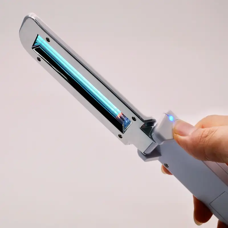 Pequeno Mini Mobile Handheld Dobrável Portátil Led 99% Sala de Matar As Bactérias Luz UV Esterilizador Varinha