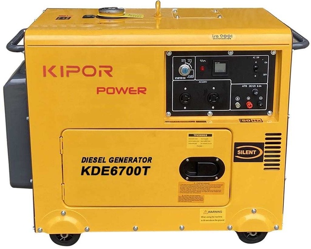 KIPOR POWER Good Price 5KVA Single Phase Silent diesel Generator