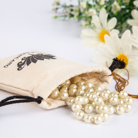 Sac à cordon en coton et lin avec logo personnalisé, écologique et réutilisable, pochette portable pour kit de récupération après une gueule de bois, pour enterrement de vie de jeune fille