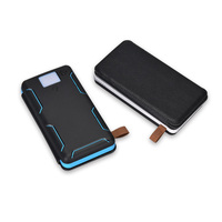 Banque d'alimentation solaire pliable 20000mAh Randonnée en plein air Étanche Banque d'alimentation portable Chargeur solaire