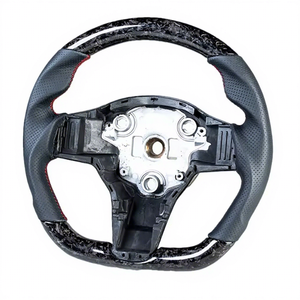 หนังคาร์บอนไฟเบอร์แบบมีรูพรุนสำหรับพวงมาลัยเทสลารุ่น<span class=keywords><strong>3</strong></span>โหมด - Product Image 1