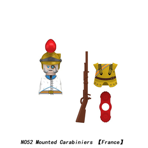 Quân sự Thời Trung Cổ xây dựng khối napoleonic cuộc chiến tranh lâu đài hiệp sĩ người lính con số vũ khí súng - Product Image 5