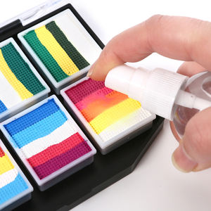 Pintura Corporal al por Mayor de Secado Rápido a Base de Agua, Pintura de Colores Arcoíris para Cosplay, Fiestas, <span class=keywords><strong>Dibujo</strong></span>, Lavable, para Cara y Cuerpo - Product Image 4