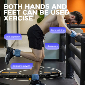 قفازات تدريب رياضية متقاطعة مع دعم للمعصم لرفع الأثقال في صالة الألعاب الرياضية - Product Image 3