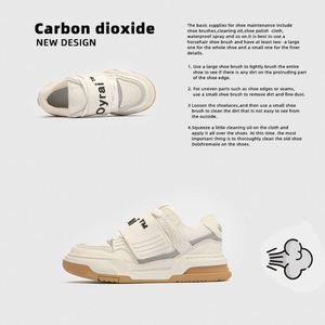 <b>Board</b> Shoe Men's Shoes Velcro Loafers Men's and Women's <b>Matching</b> High-heel Shoes Casual White Sneakers - Product Image 5