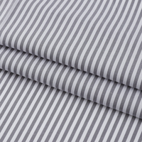 Tissu rayé coloré lisse doux de haute qualité Non rétrécissant lavable facile d'entretien Tissu décoratif à rayures