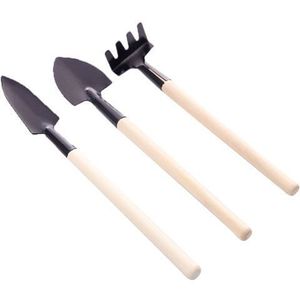 <b>Gardening</b> Three Piece <b>Set</b> Small Shovel Rake Spade Carbon Steel Lightweight Home <b>Gardening</b> <b>Tools</b> For Potted Plants - Product Image 3