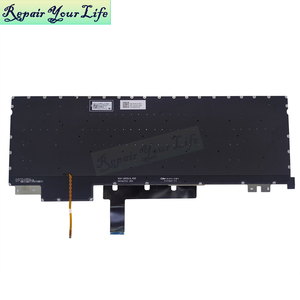 Teclado retroiluminado en inglés de EE. UU. para portátil ASUS ProArt <span class=keywords><strong>Studiobook</strong></span> Pro 16 W7600 W5600 H5600 H7600 UX7602 0KNB0-562LUS00, nuevo - Product Image 5