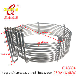 El popular TZCX marca Acero inoxidable calentador de bobina de elemento de calefacción - Product Image 5