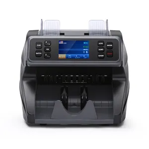 Portable Money Counting Machine Bank Euro Intelligent Bill Counter Currency Cash Counting Machine For Bank
