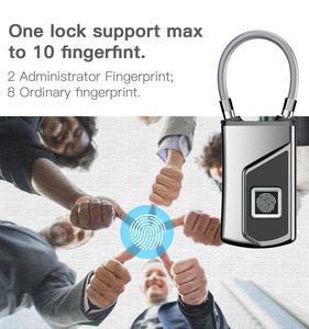 スマート指紋アルミニウム壁ロック防水機能付きキャビネットドアに最適な長い待機時間 - Product Image 5